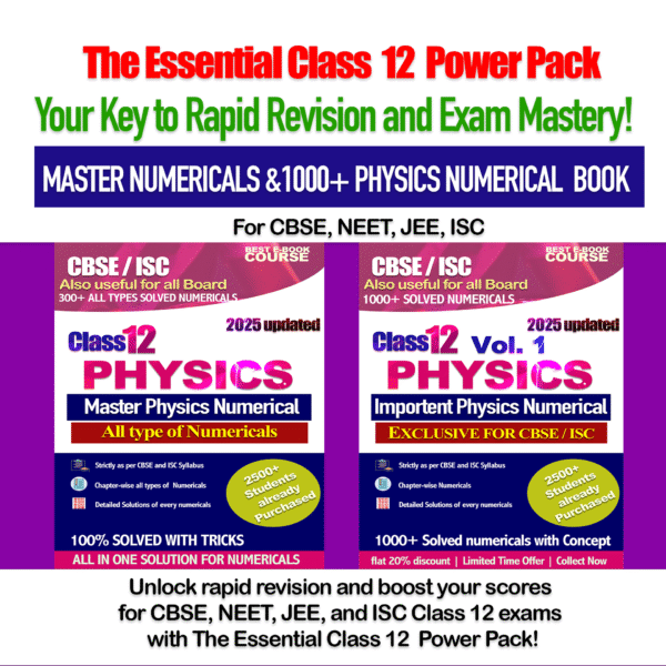 Complete Physics Numericals Guide: 1000+ Problems & Every Numerical Type for All Exams